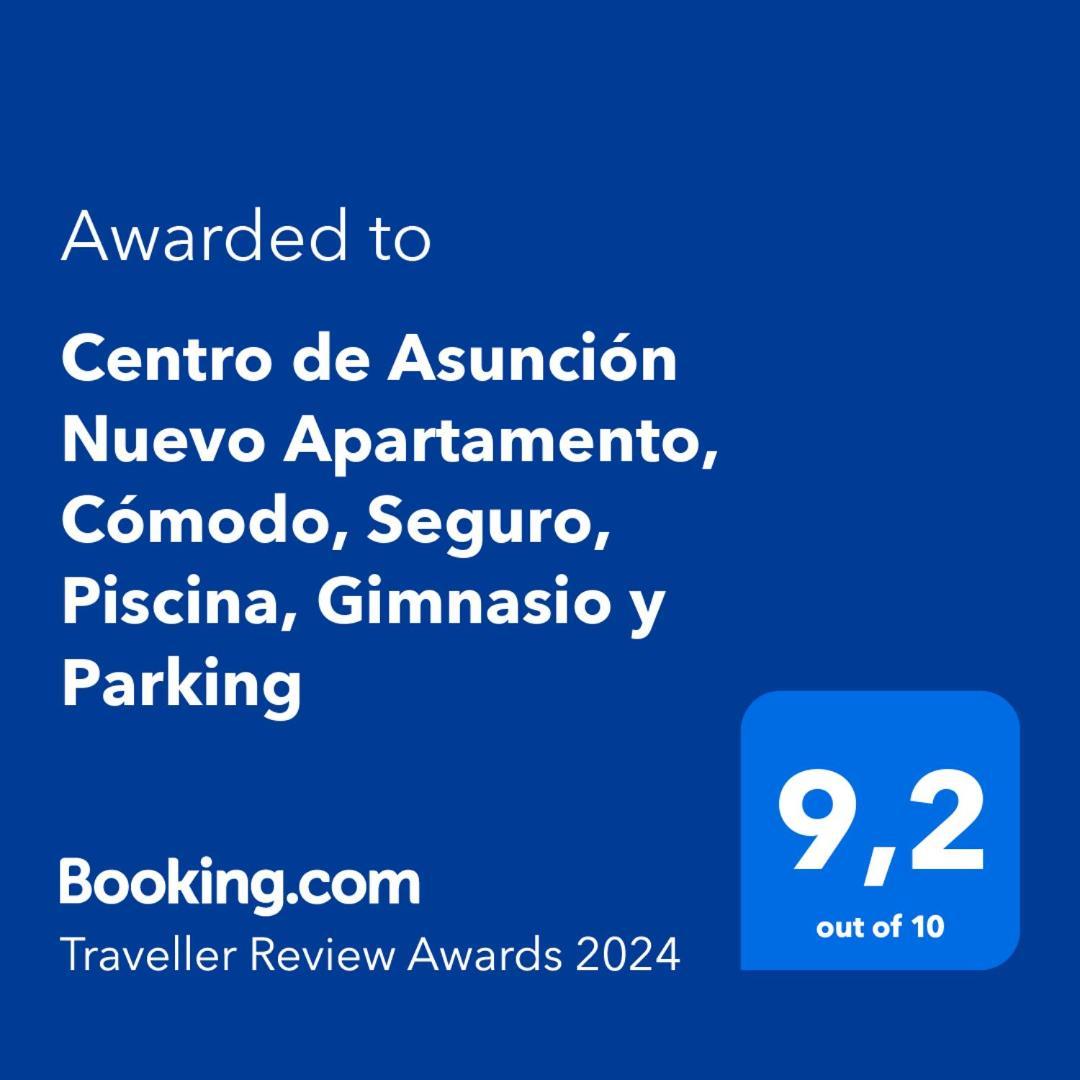 Centro De Asuncion Nuevo Apartamento, Comodo, Seguro, Piscina, Gimnasio Y Parking 外观 照片